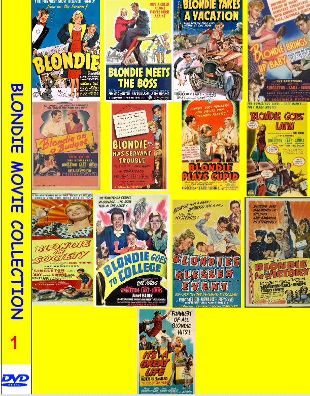 BLONDIE FILM COLLECTION – COMPLETE 28 MOVIE COLLECTION