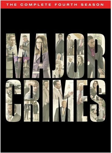 MAJOR CRIMES – The Complete Fourth 4 Four Season DVD NEW/SEALED